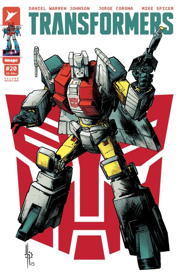 TRANSFORMERS (2025) #20 2ND PTG CVR B