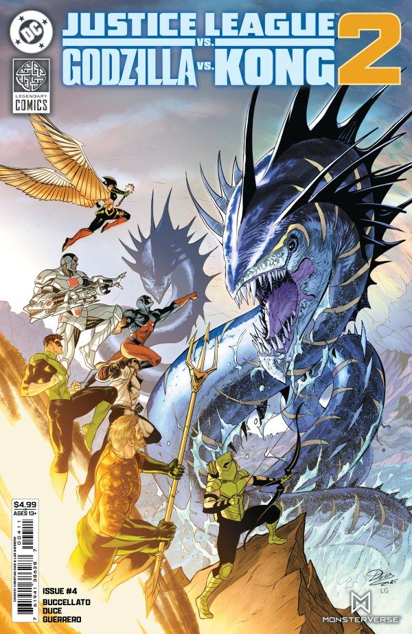JUSTICE LEAGUE VS. GODZILLA VS. KONG 2 (2025) #4