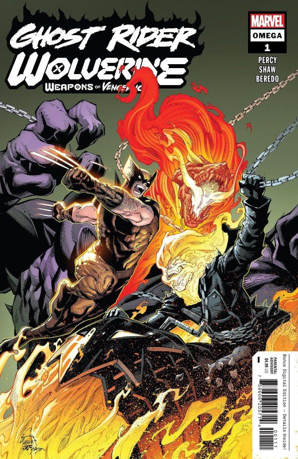 GHOST RIDER WOLVERINE WEAPONS VENGEANCE OMEGA (2023) #1