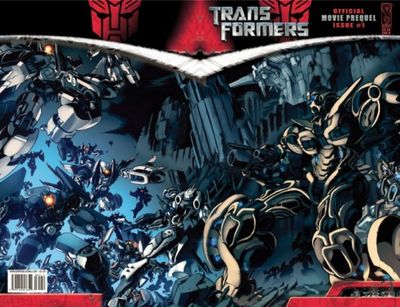 TRANSFORMERS MOVIE PREQUEL (2007) #1 CVR B