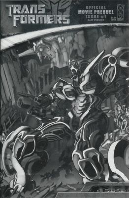 TRANSFORMERS MOVIE PREQUEL (2007) #1 CVR D