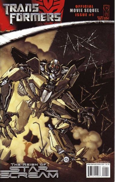 TRANSFORMERS MOVIE SEQUEL REIGN OF STARSCREAM (2008) #1 CVR B