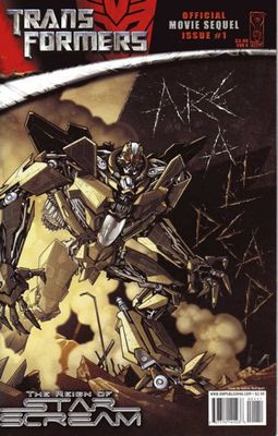 TRANSFORMERS MOVIE SEQUEL REIGN OF STARSCREAM (2008) #1 CVR B