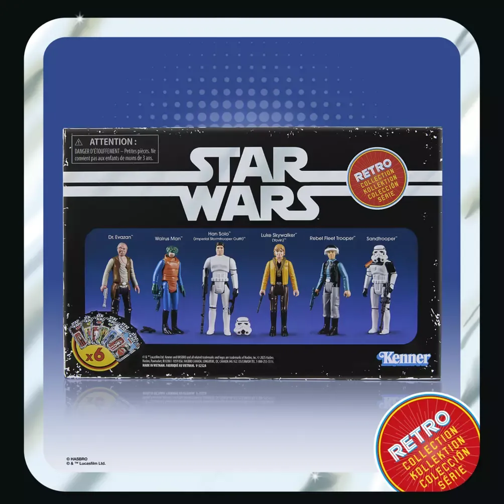 STAR WARS RETRO COLLECTION A NEW HOPE FIGURE MULTIPACK