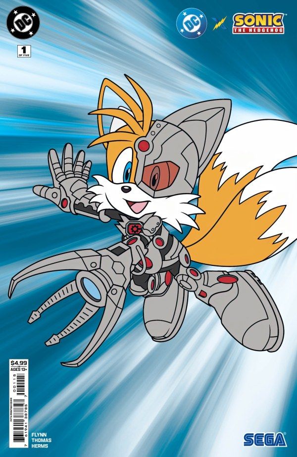 DC X SONIC (2025) #1 5TH PTG