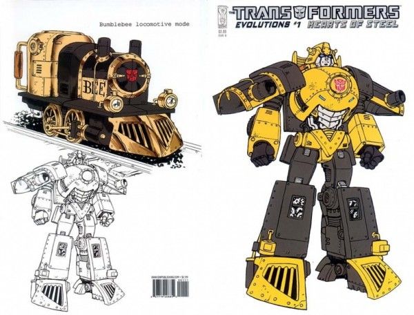 TRANSFORMERS EVOLUTIONS HEARTS OF STEEL (2006) #1 CVR B