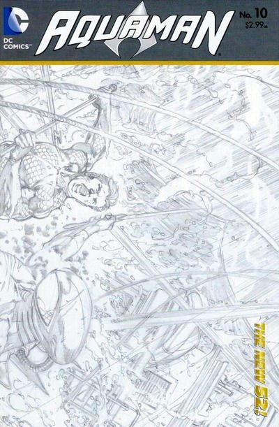 AQUAMAN (2012) #10 CVR B