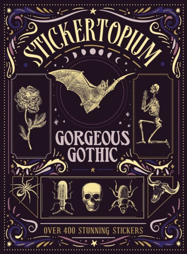 STICKERTOPIUM GORGEOUS GOTHIC HC