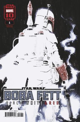 STAR WARS BOBA FETT BLACK WHITE &amp; RED (2025) #1 CVR C