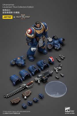 JOYTOY WARHAMMER 40K LIEUTENANT TITUS COLLECTORS EDITION
