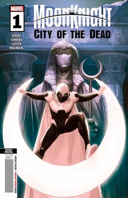 MOON KNIGHT CITY OF THE DEAD (2023) #1 2ND PTG