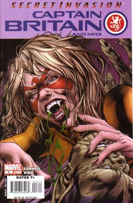 CAPTAIN BRITAIN AND MI 13 (2008) #3