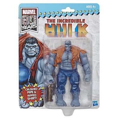 MARVEL LEGENDS 80TH ANNIVERSARY THE INCREDIBLE HULK (GREY)