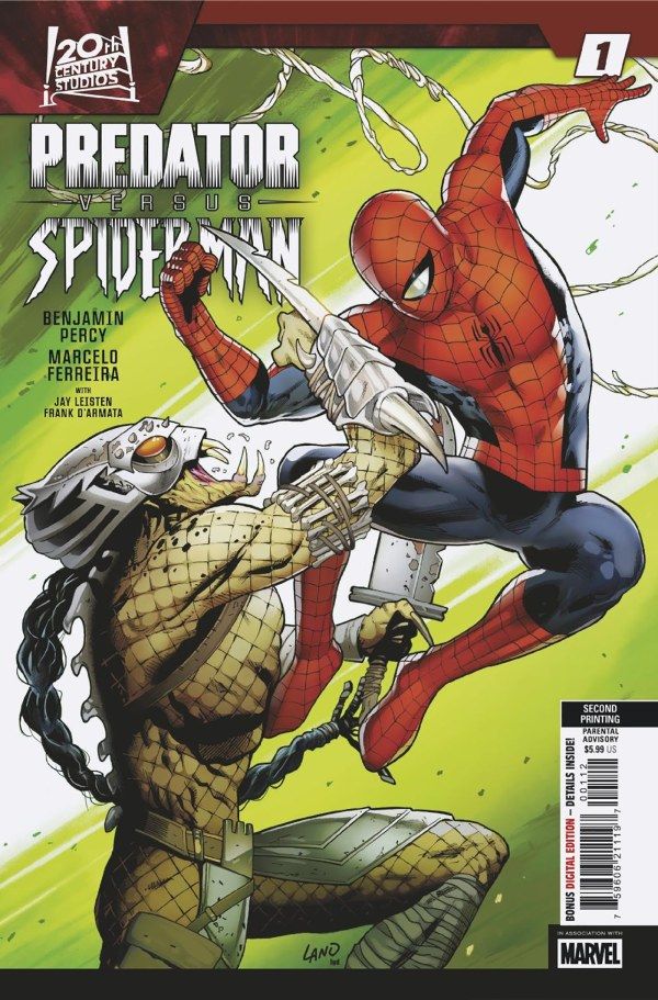 PREDATOR VS SPIDER-MAN (2025) #1 SND PTG