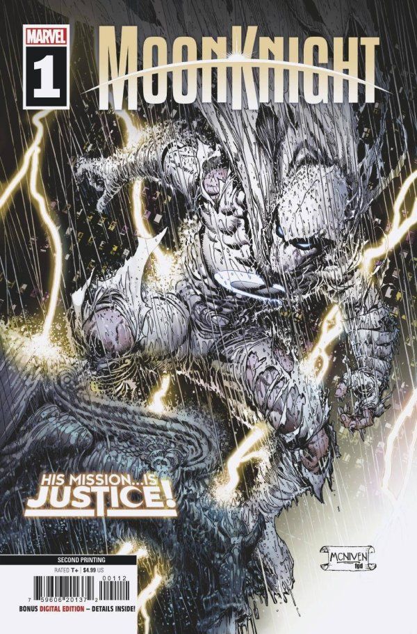 MOON KNIGHT (2021) #1 2ND PTG