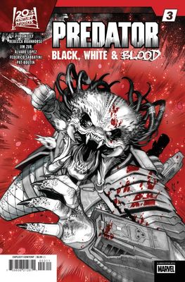 PREDATOR BLACK WHITE &amp; BLOOD (2025) #3