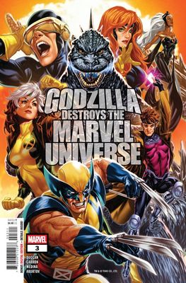 GODZILLA DESTROYS THE MARVEL UNIVERSE (2025) #3