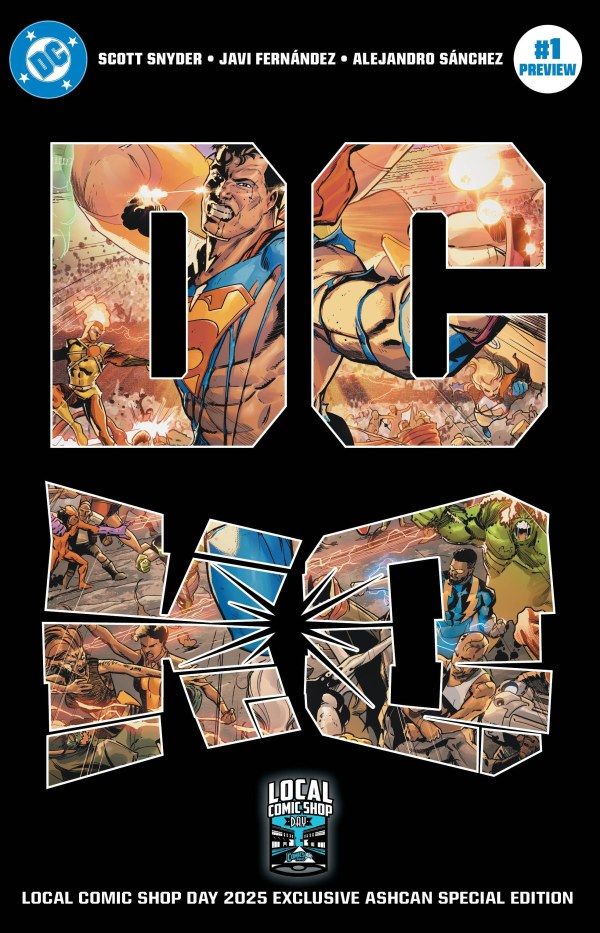 DC KO (2025) ASHCAN CVR B FOIL VARIANT