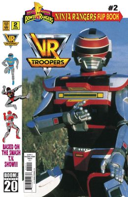 VR TROOPERS/POWER RANGERS FLIPBOOK (2025) #2 FACSIMILE