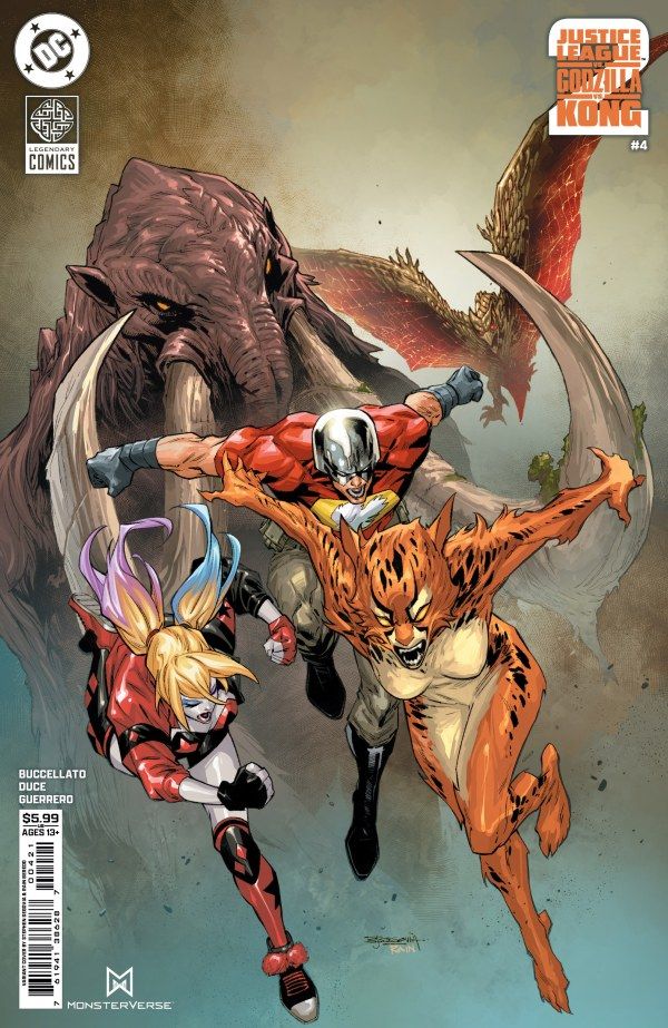 JUSTICE LEAGUE VS. GODZILLA VS. KONG 2 (2025) #4 CVR B
