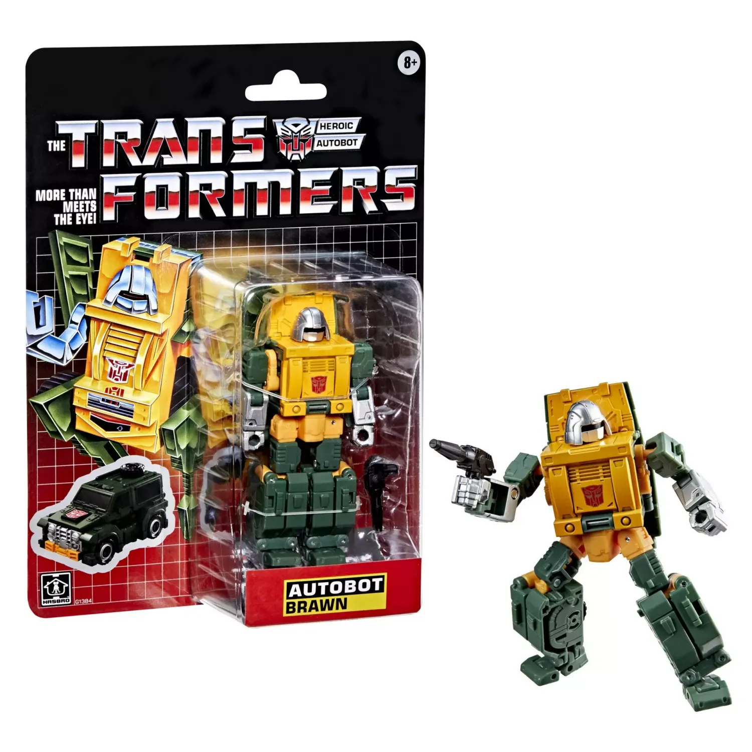 TRANSFORMERS RETRO G1 AUTOBOT BRAWN