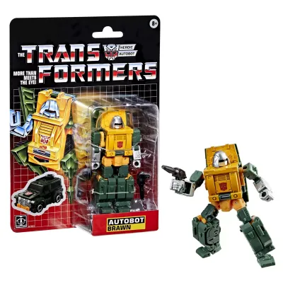 TRANSFORMERS RETRO G1 AUTOBOT BRAWN