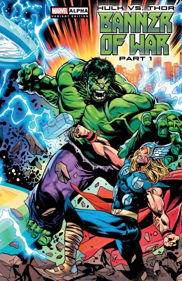 HULK VS THOR BANNER WAR ALPHA (2022) #1 CVR D
