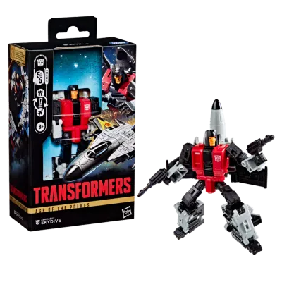 TRANSFORMERS AGE OF THE PRIMES AERIALBOT SKYDIVE