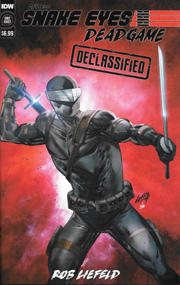 GI JOE SNAKE EYES DEADGAME DECLASSIFIED (2021) #1