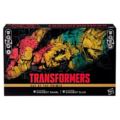 TRANSFORMERS AGE OF THE PRIMES G2 UNIVERSE DINOBOT SLUG AND DINOBOT SNARL