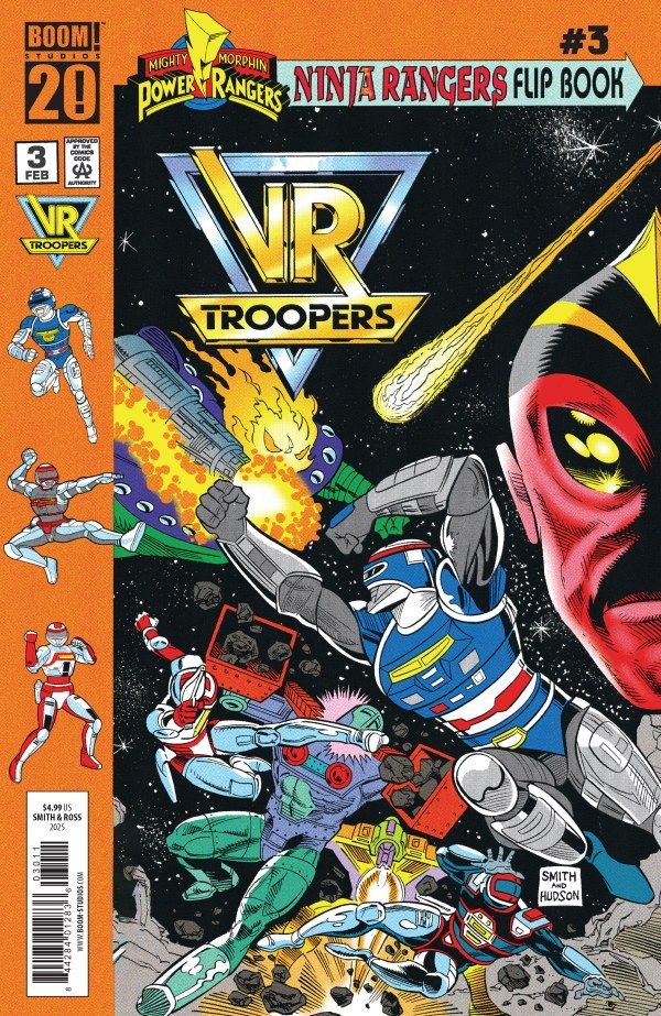 VR TROOPERS/POWER RANGERS FLIPBOOK (2025) #3 FACSIMILE EDITION