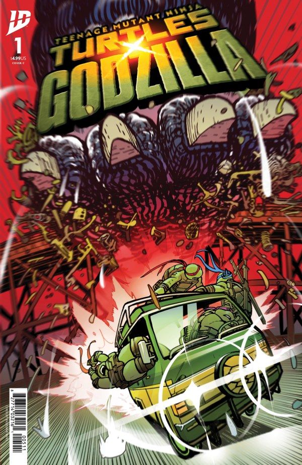 TEENAGE MUTANT NINJA TURTLES X GODZILLA (2025) #1 CVR C