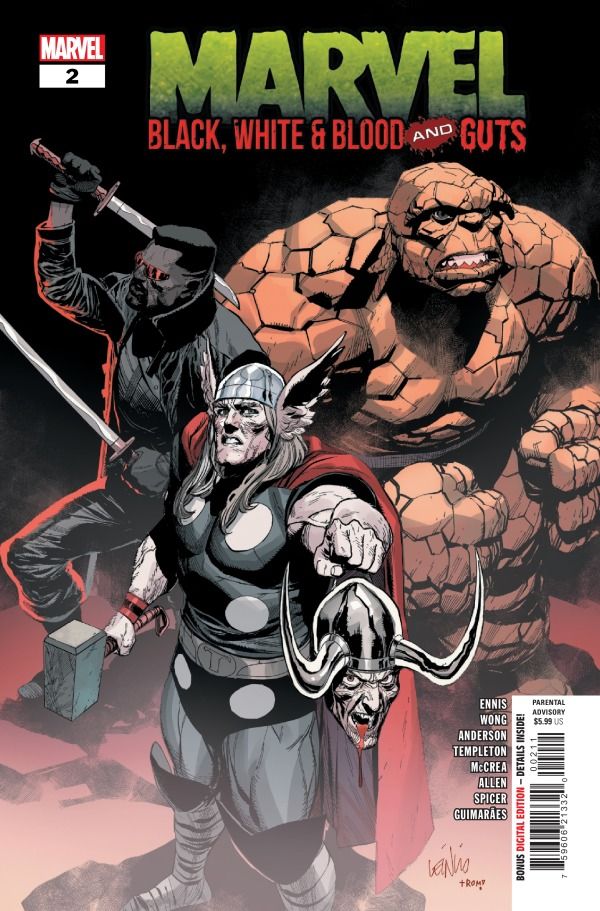 MARVEL BLACK WHITE &amp; BLOOD AND GUTS (2025) #2