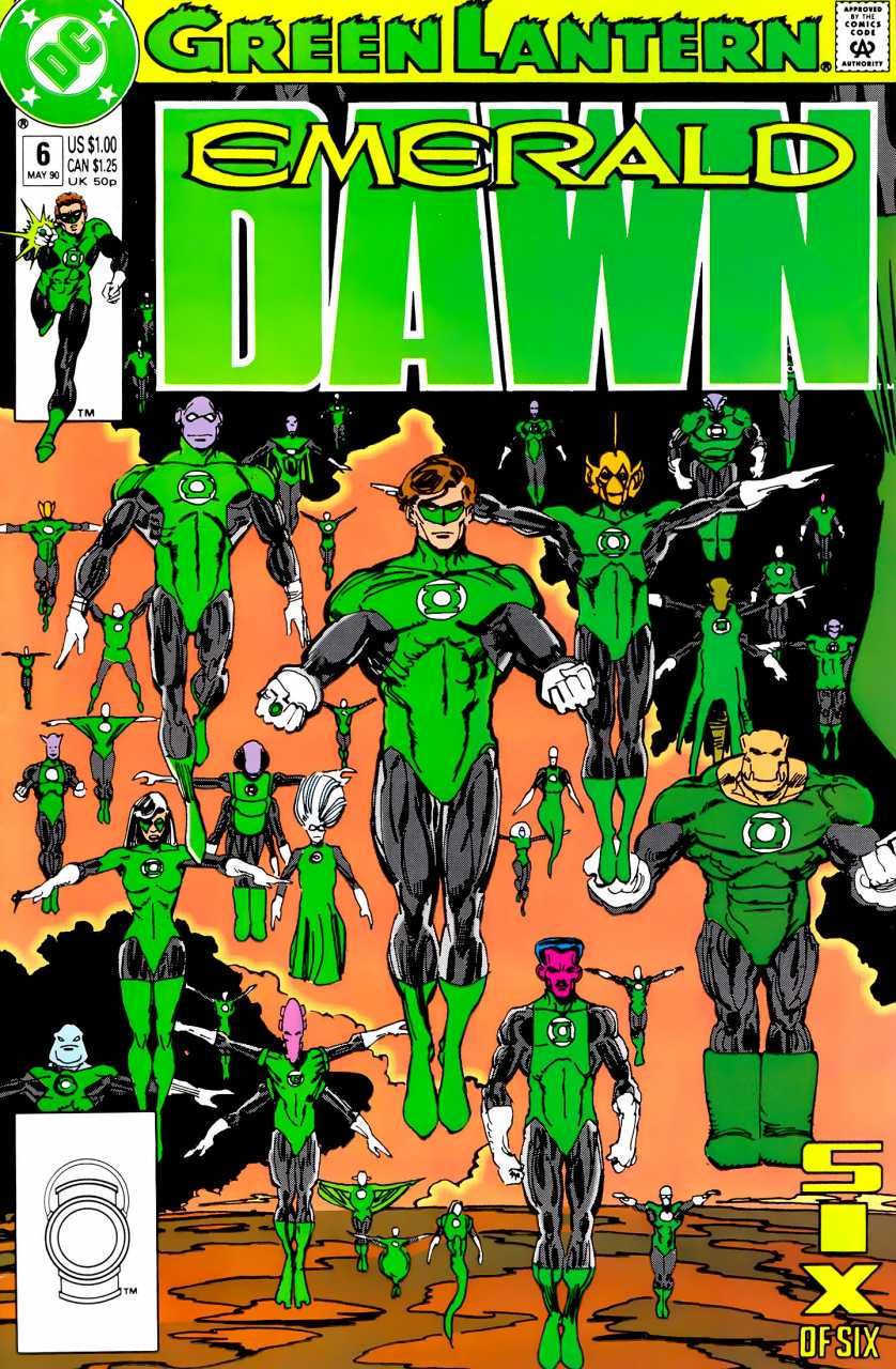 GREEN LANTERN EMERALD DAWN (1990) #6