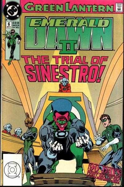GREEN LANTERN EMERALD DAWN II (1991) #6