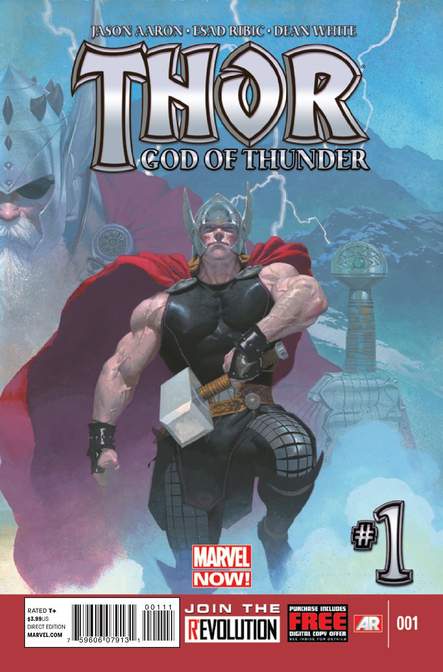 THOR GOD OF THUNDER (2012) #1