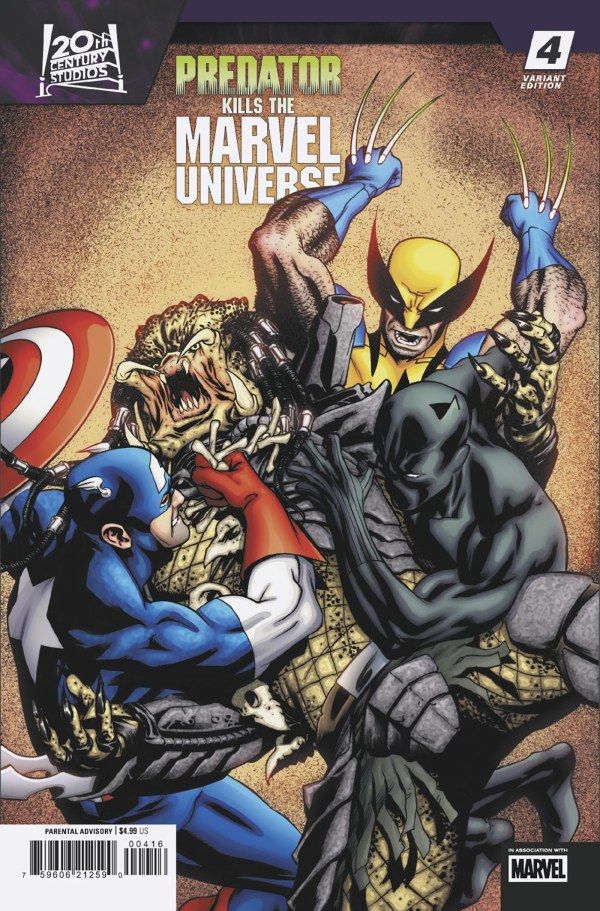 PREDATOR KILLS THE MARVEL UNIVERSE (2025) #4 CVR D