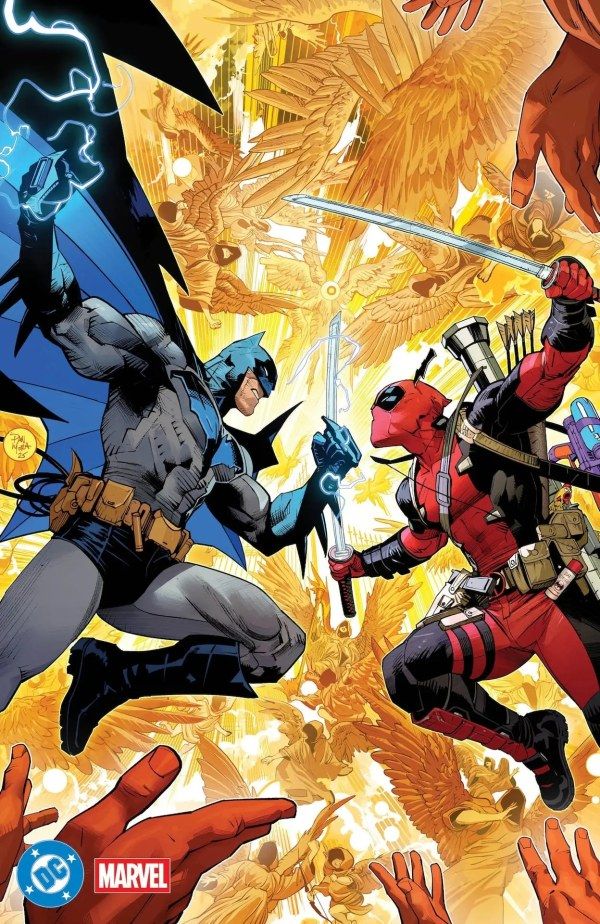 DC/MARVEL BATMAN DEADPOOL (2025) #1 CVR U FOIL VARIANT