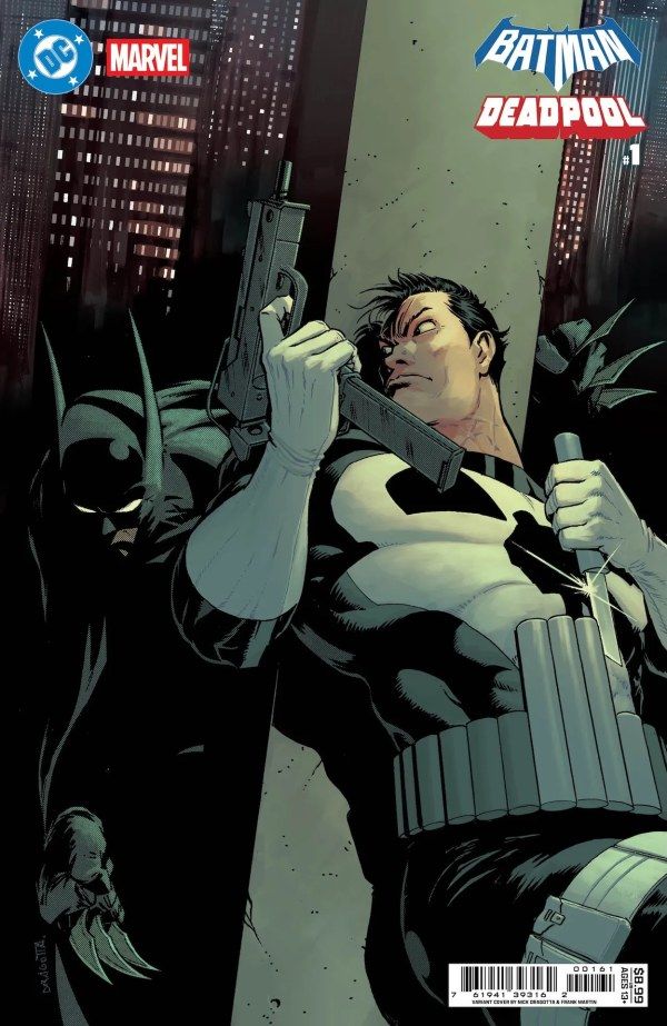 DC/MARVEL BATMAN DEADPOOL (2025) #1 CVR F