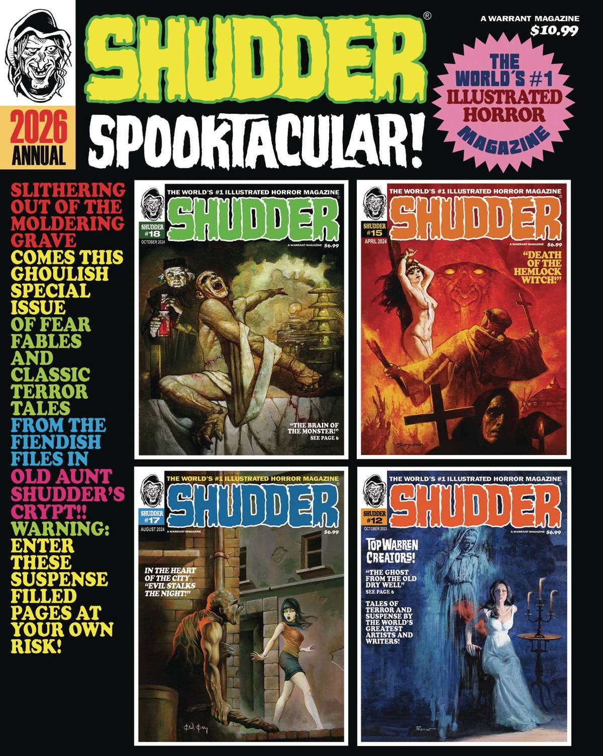 SHUDDER 2026 SPOOKTACULAR ANNUAL