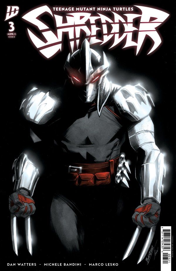 TEENAGE MUTANT NINJA TURTLES SHREDDER (2025) #3 CVR B