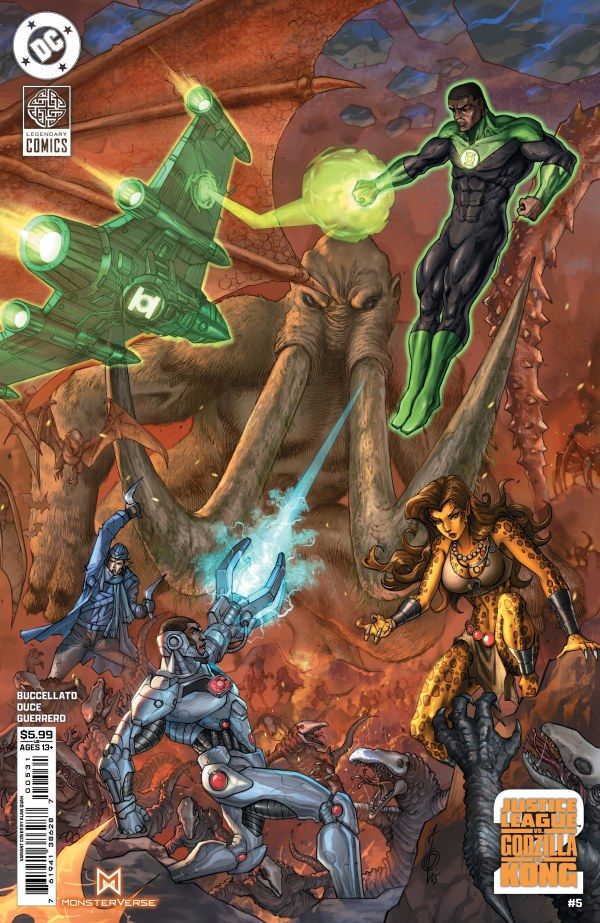 JUSTICE LEAGUE VS. GODZILLA VS. KONG 2 (2025) #5 CVR C