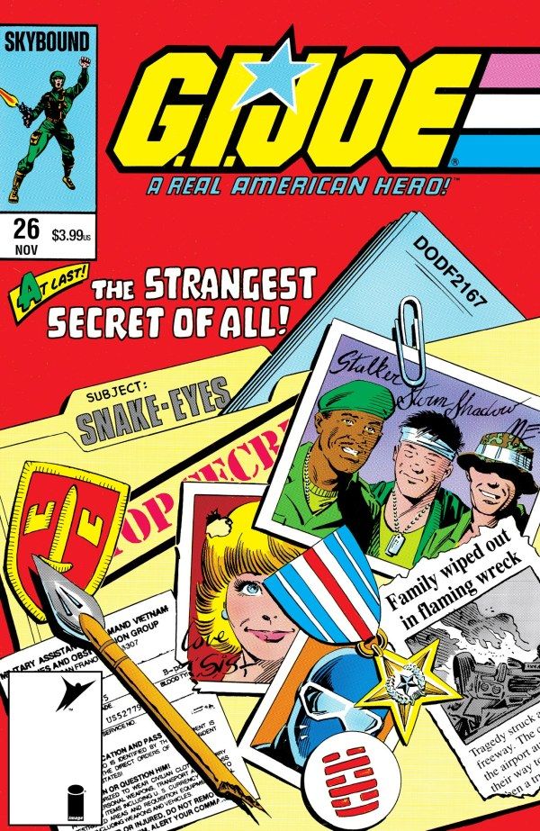 GI JOE A REAL AMERICAN HERO (2025) #26 FACSIMILE HAMA FILES EDITION