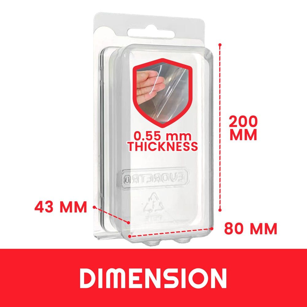 CLAMSHELL ACTION FIGURE PROTECTORS XL