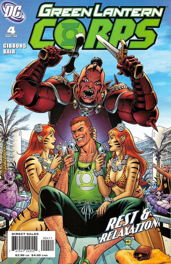 GREEN LANTERN CORPS (2006) #4