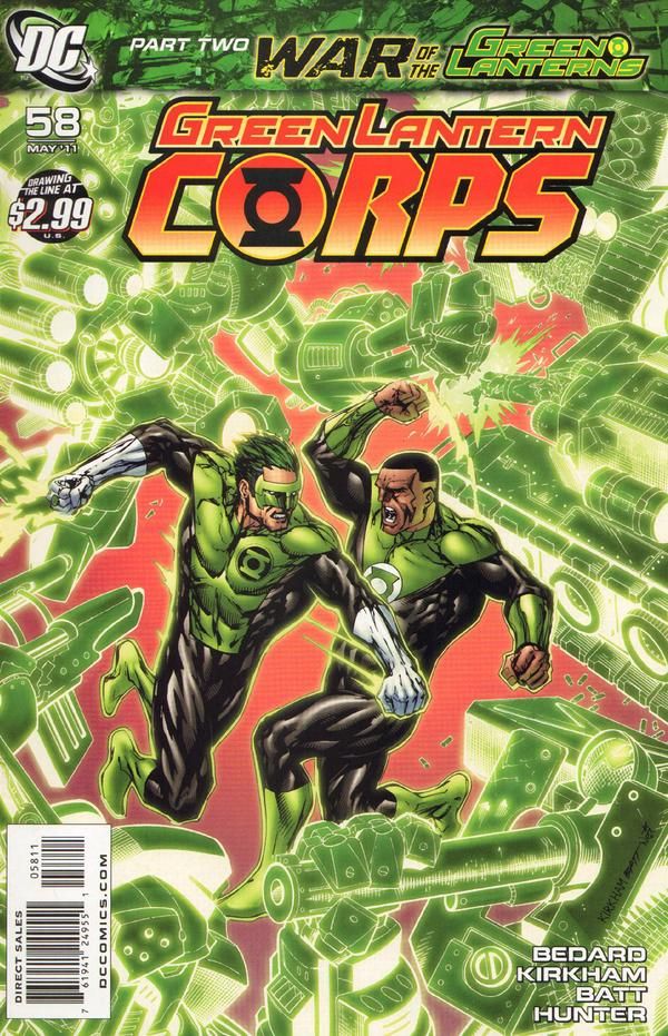 GREEN LANTERN CORPS (2011) #58