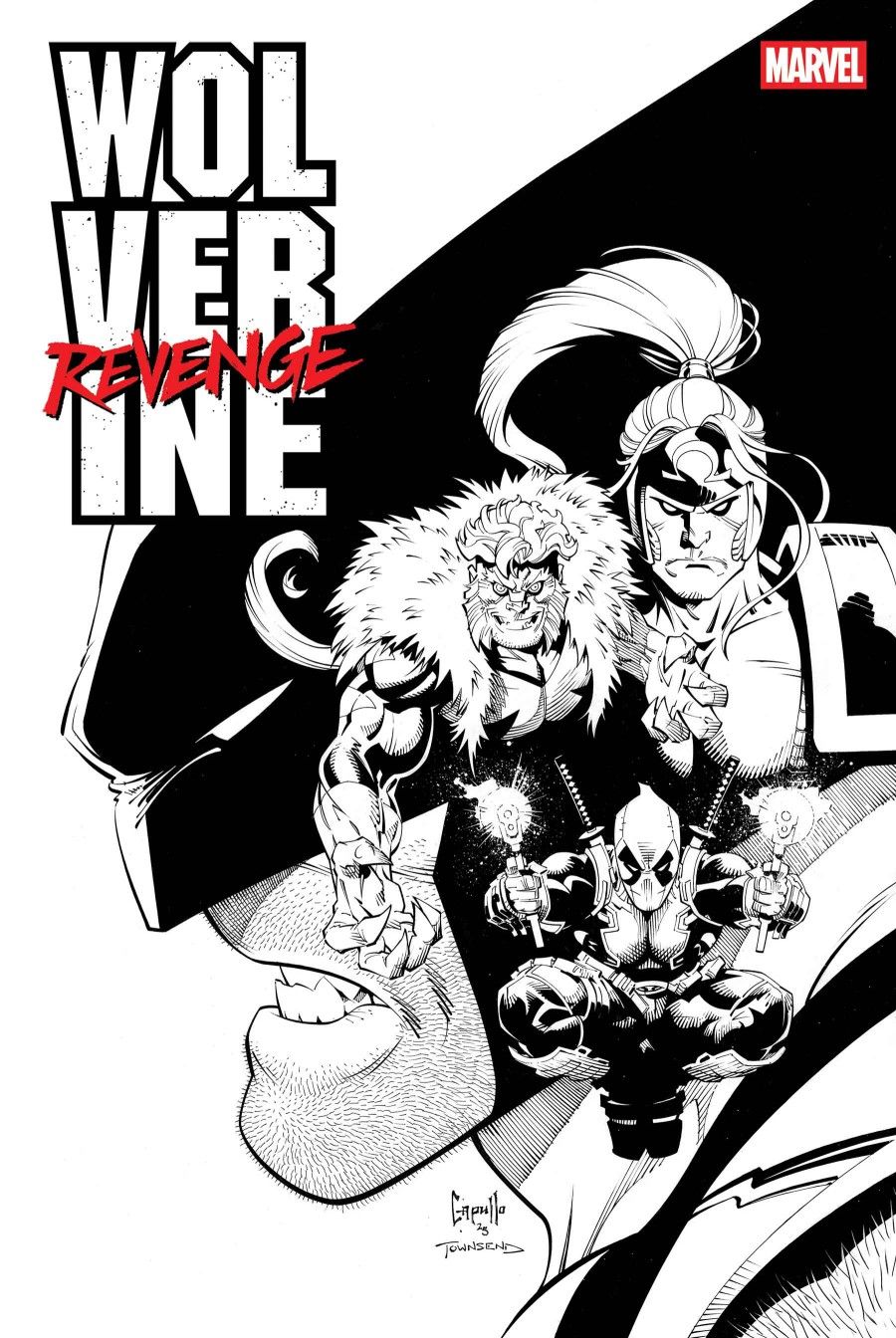 WOLVERINE REVENGE RED BAND B&amp;W ED  (2025) #1