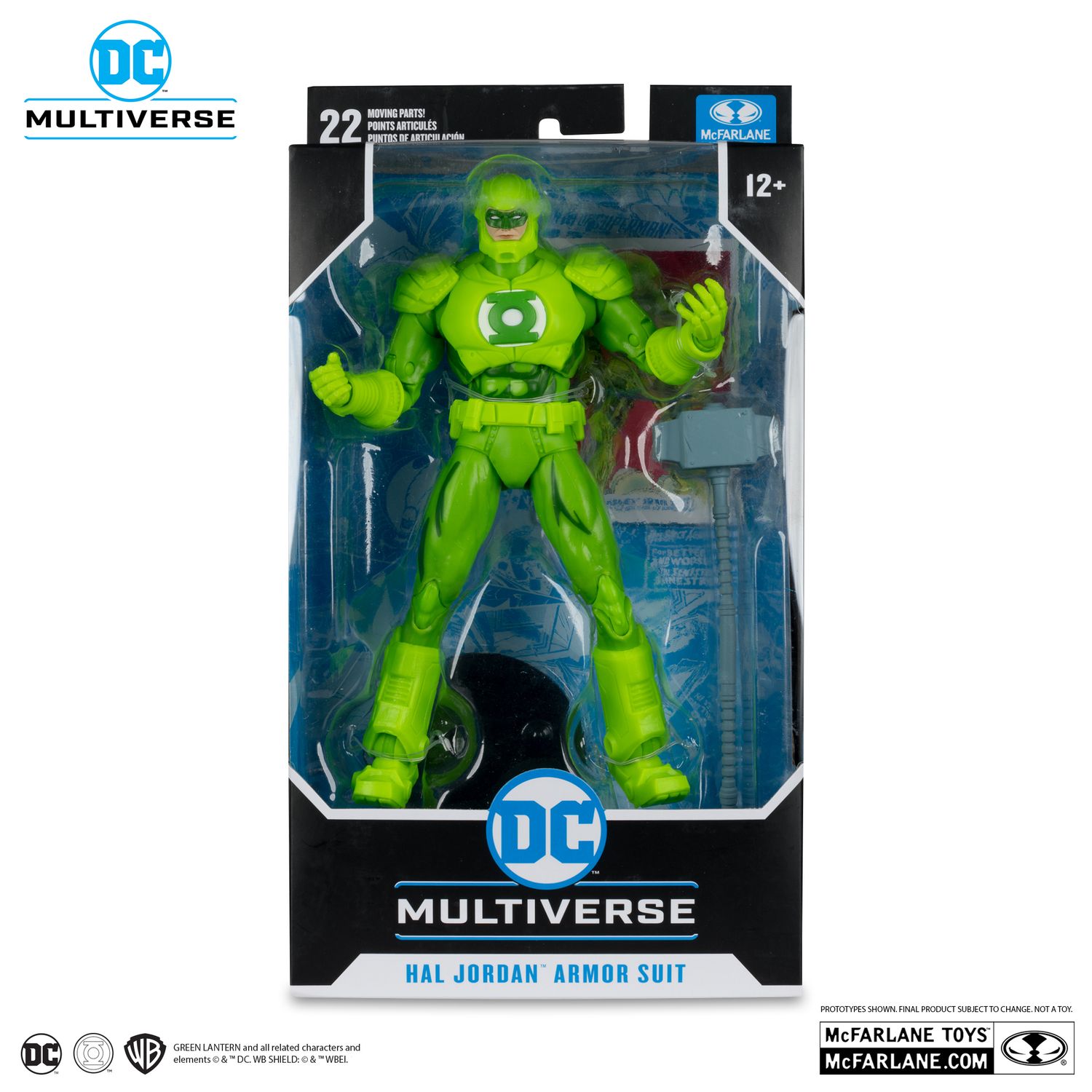 MCFARLANE DC MULTIVERSE HAL JORDAN ARMOR SUIT (THE RETURN OF SUPERMAN)