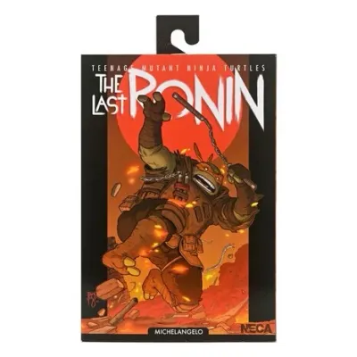 NECA TMNT THE LAST RONIN ULTIMATE FLASHBACK MICHELANGELO