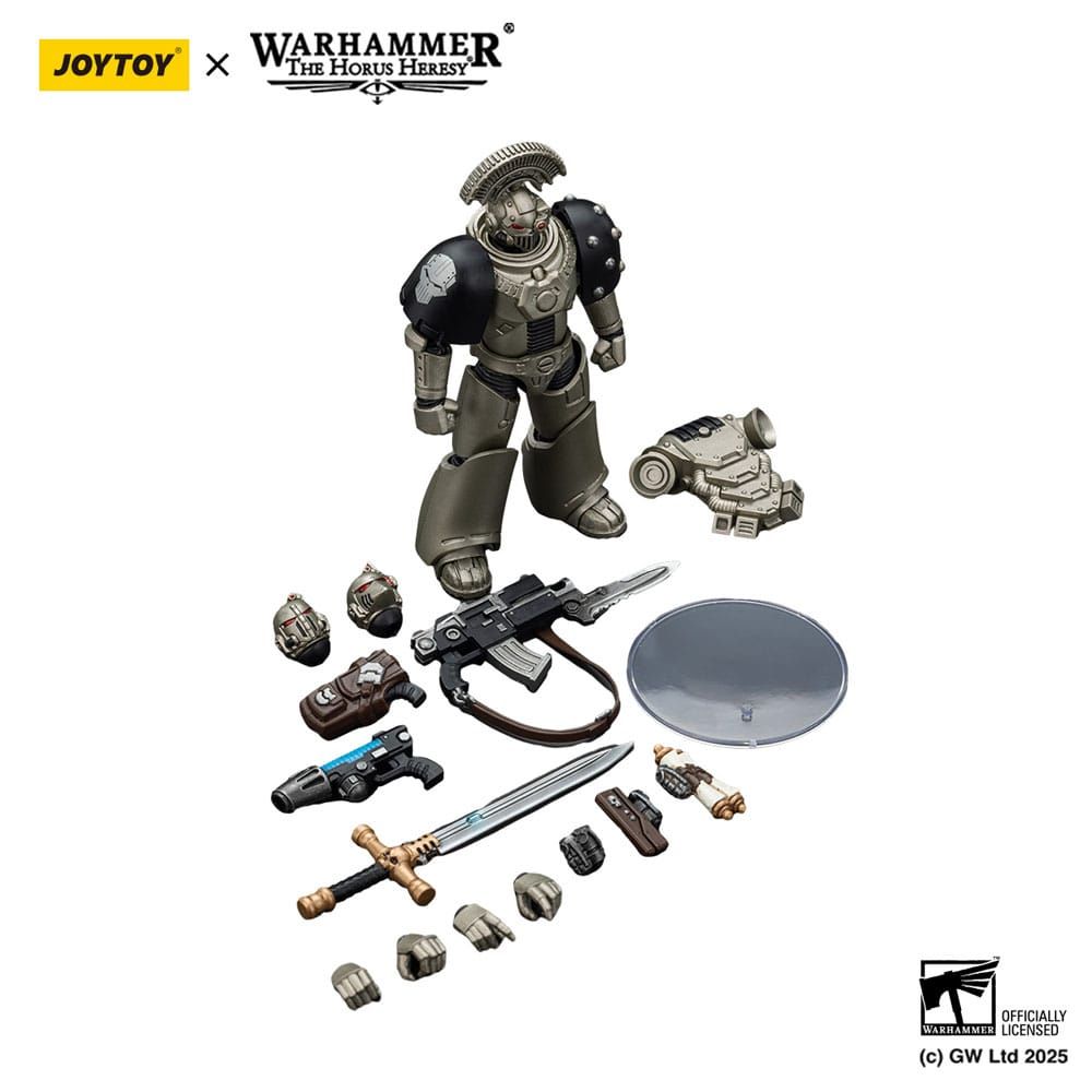 JOYTOY WARHAMMER 40K IRON WARRIORS MKVI TACTICAL SERGEANT